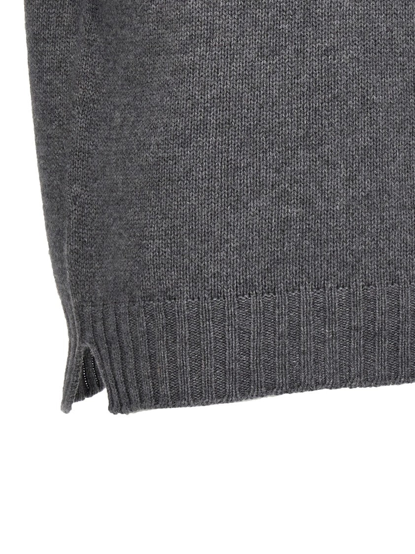 Ma'ry'ya Wool Hooded Sweater