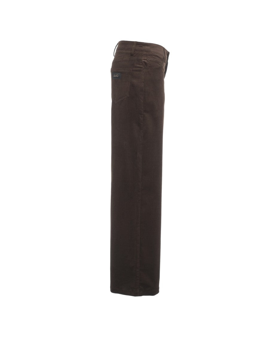 Liu Jo Ribbed Palazzo Pants