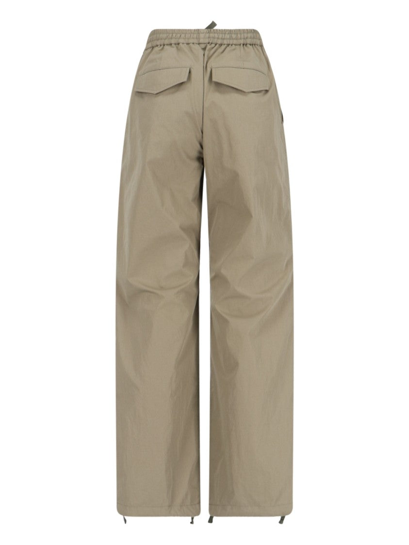 Vis A Vis Wide Trousers Vis A Vis In Green