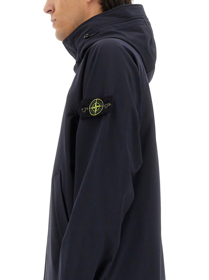 Stone Island Short Soft Shell Parka