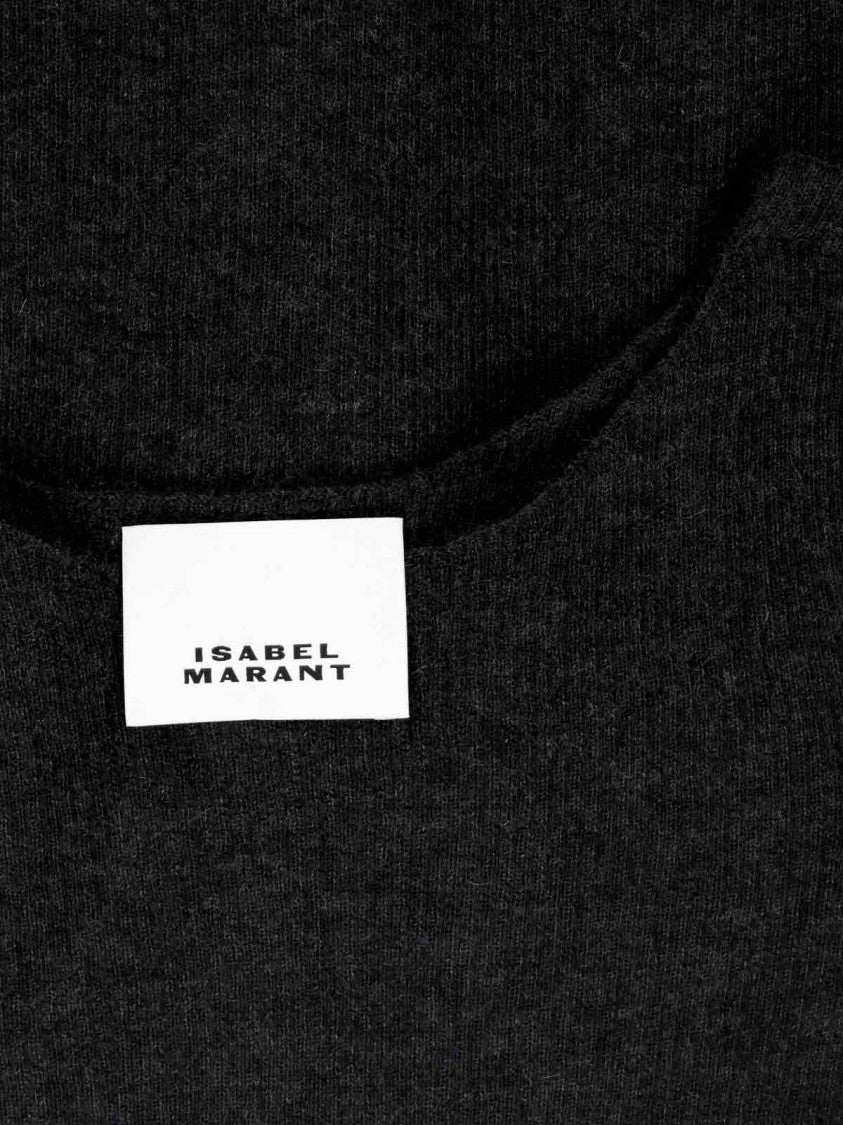Isabel Marant Cashmere-Silk Knit Top – Black