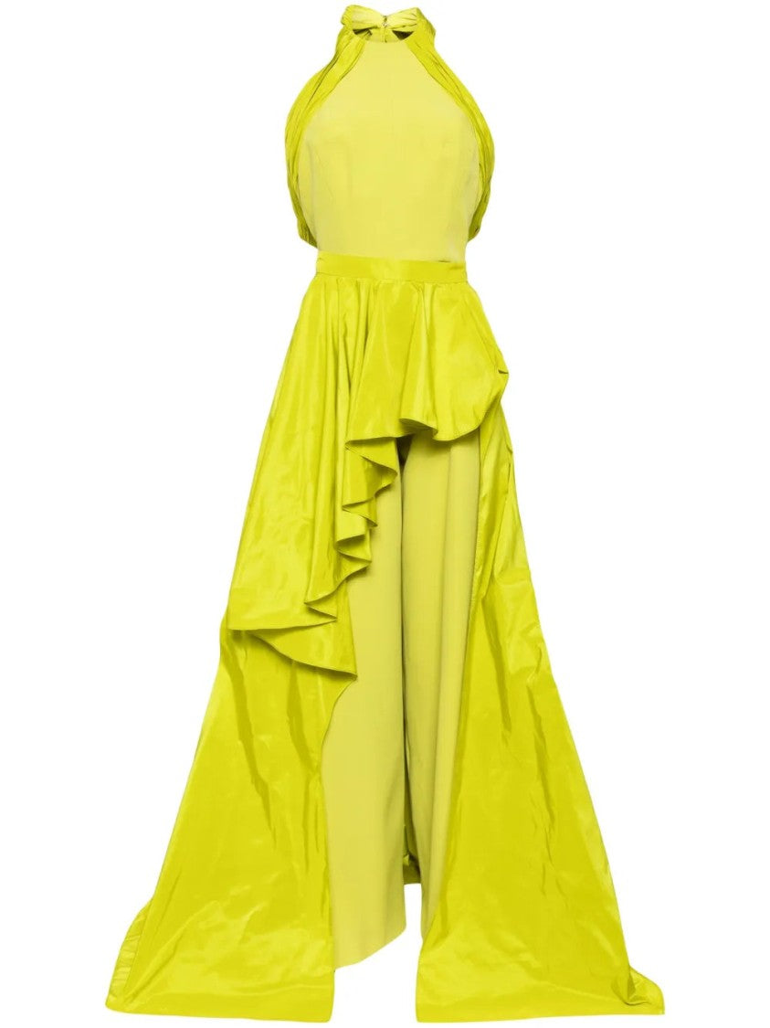 Saiid Kobeisy Detachable Overskirt Sleeveless Jumpsuit
