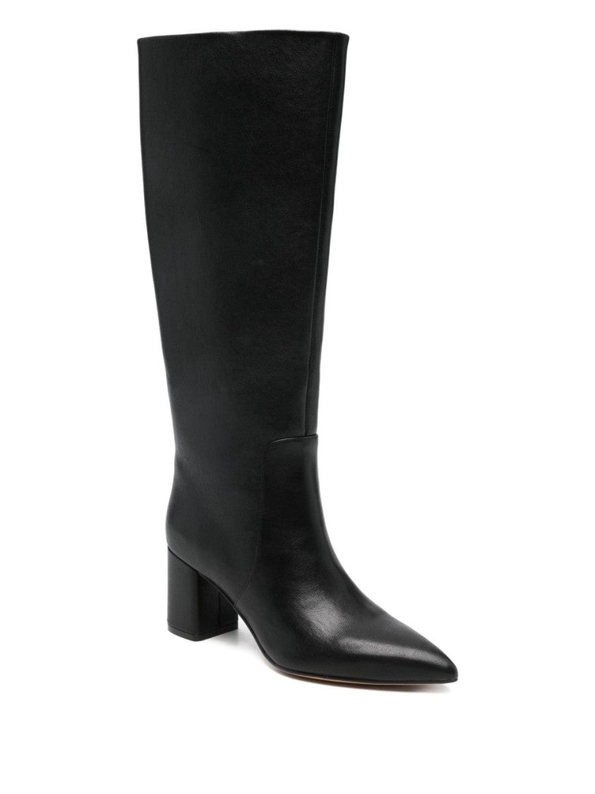 Twin-Set Black Ankle Boots With Pointed Toe
