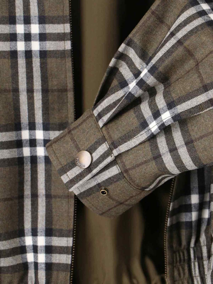 Burberry "Harrington" Bomber Jacket – Brown
