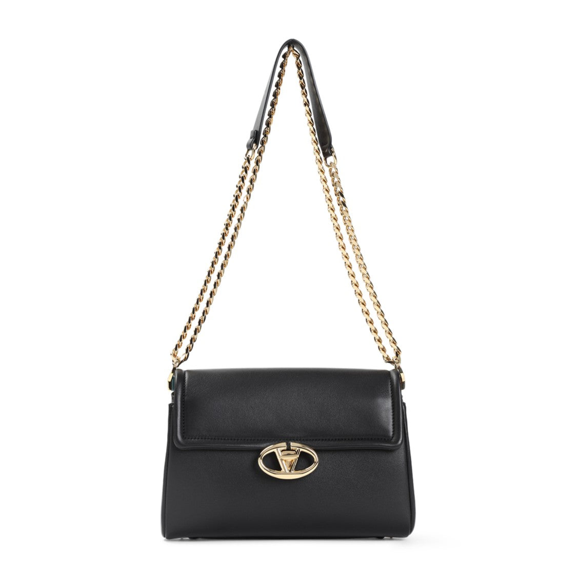 Valentino Chain 2 Large Shoulder Bag
