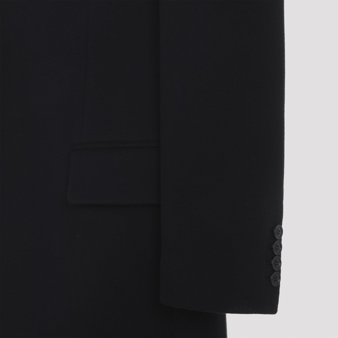 Phoebe Philo Long Tailored Coat With Classic Lapel And Minimalist Design