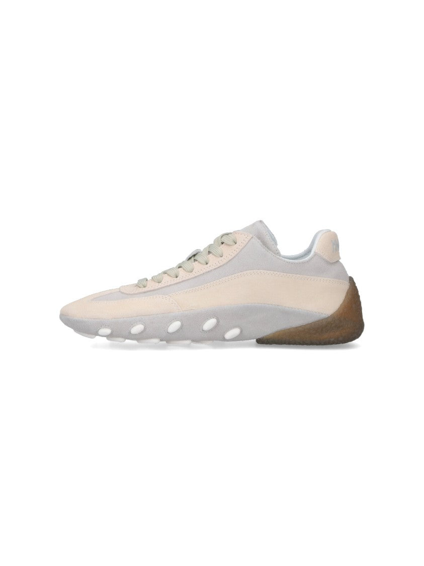 Magliano Grey Sneakers With Suede-Like Upper