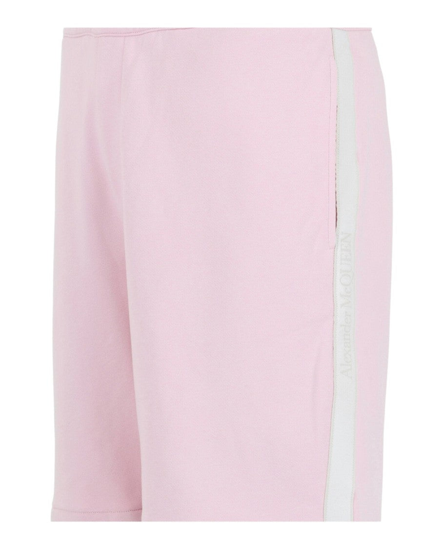 Alexander Mcqueen Logo Tape Shorts
