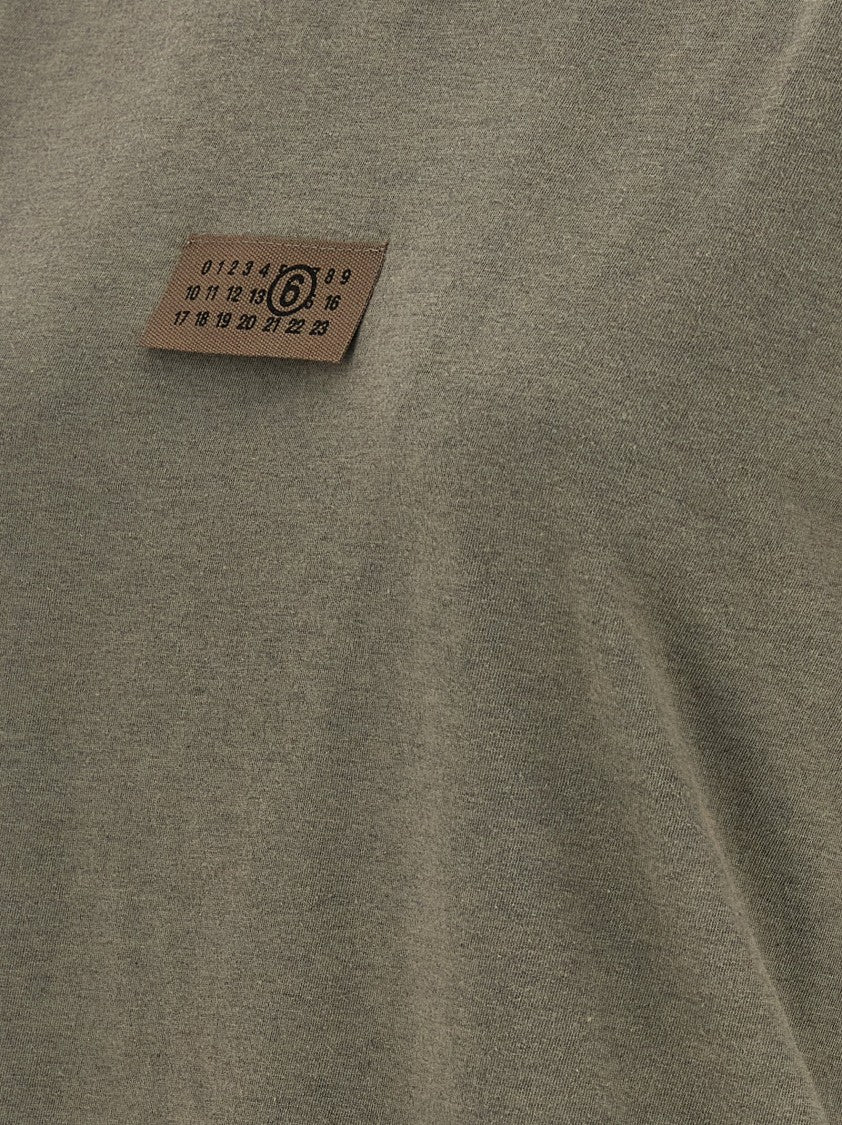 Mm6 By Maison Margiela Numeric Signature Patch T-Shirt