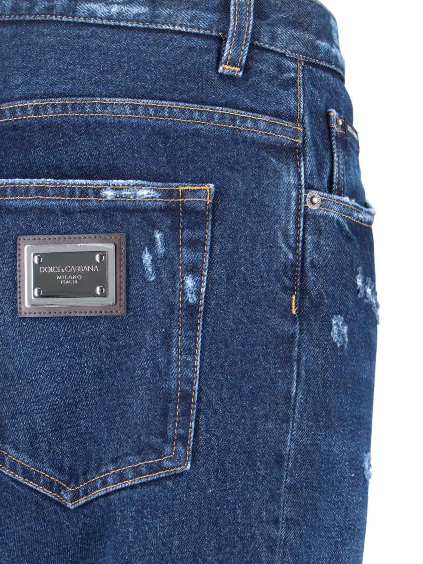 Dolce & Gabbana "Boyfriend" Jeans – Blue