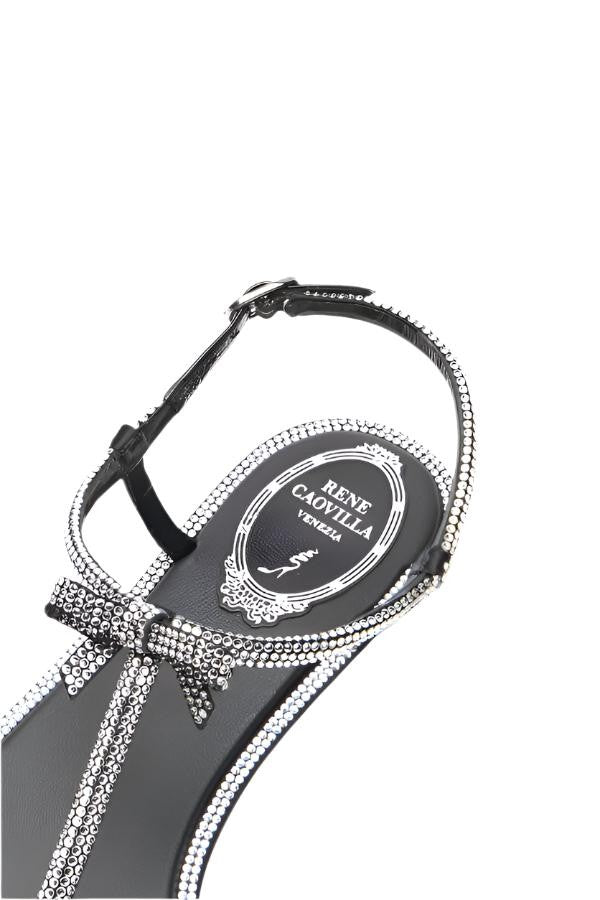 René Caovilla Diana Crystal Thongs