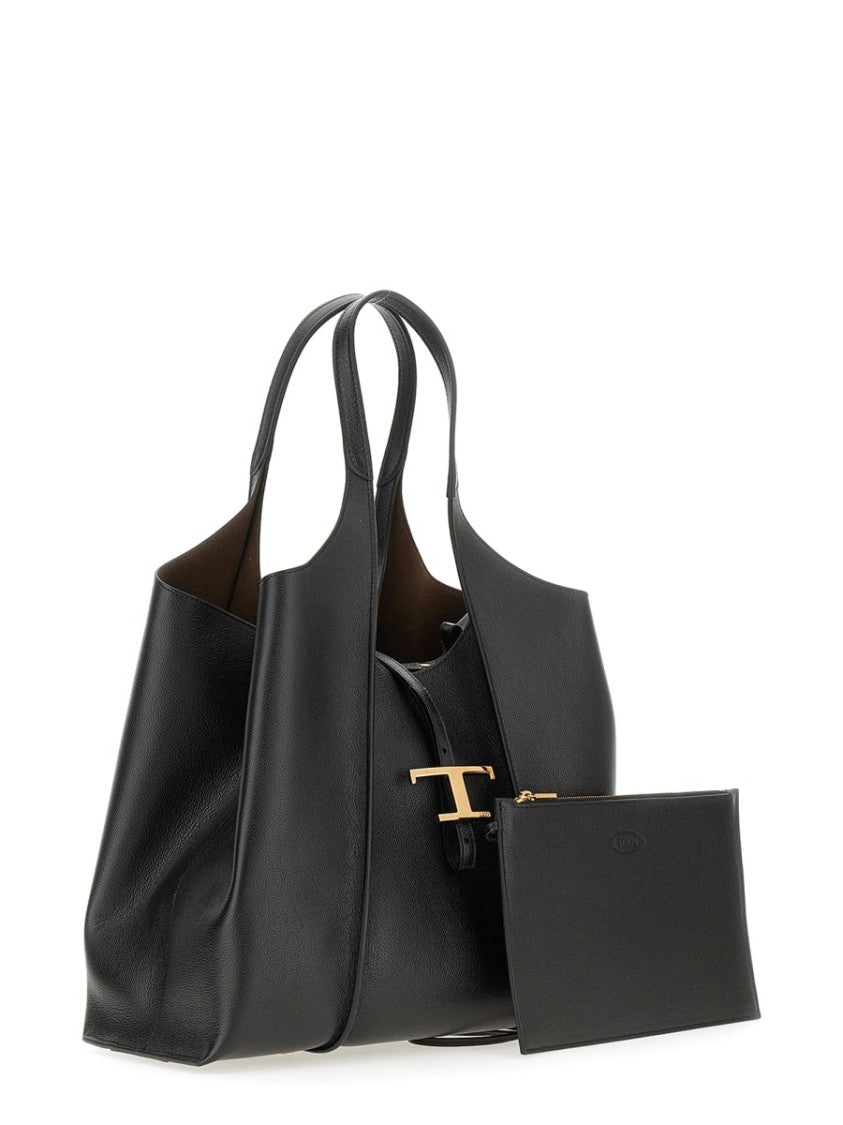 Tod's T Timeless Medium Shopping Bag