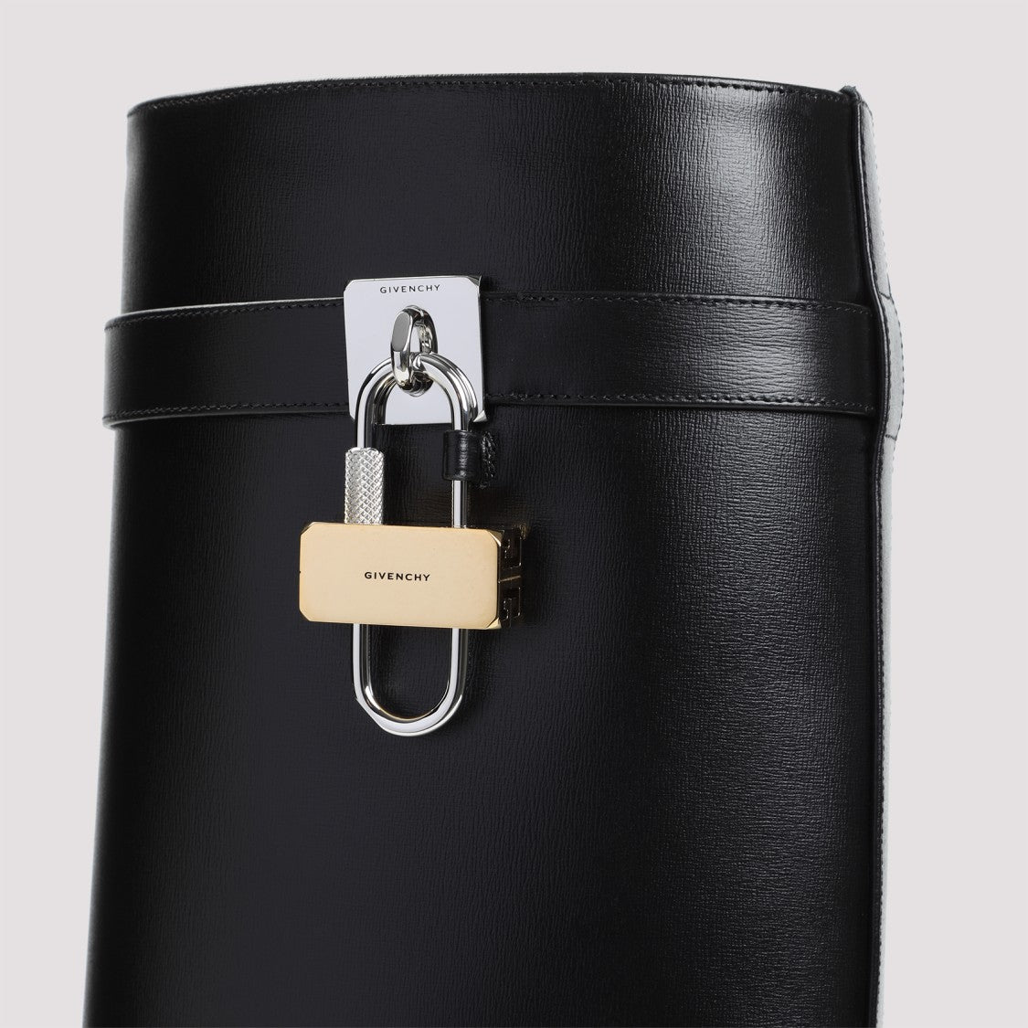 Givenchy Black Leather Ankle Boots