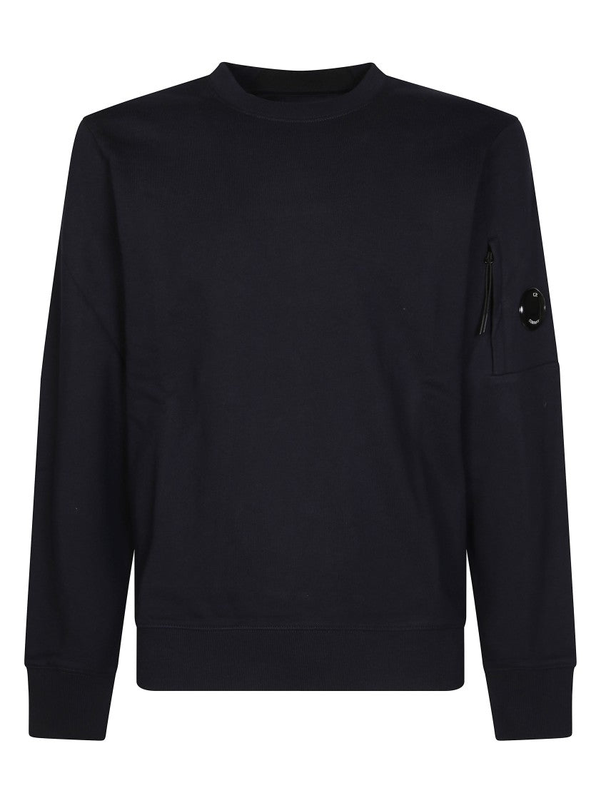 C.P. Company Diagonal Raised Fleece Crew Neck Sweatshirt