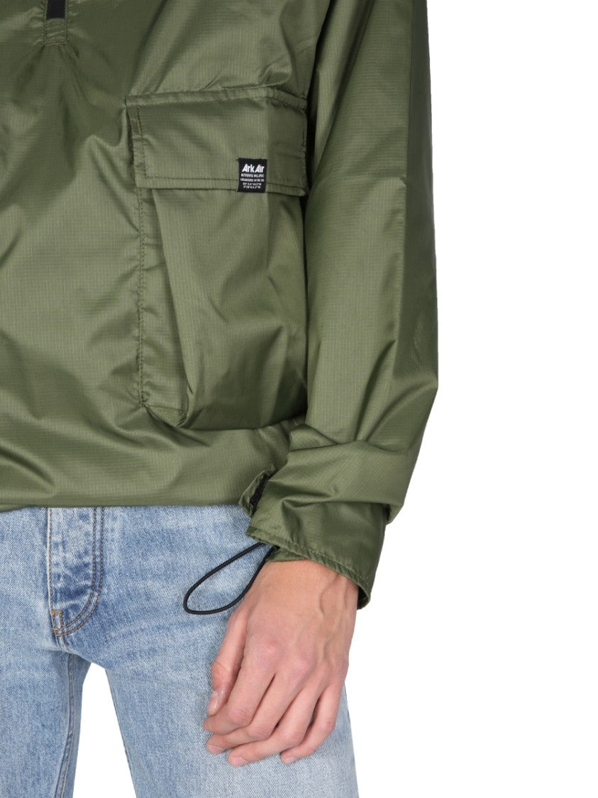 Arkair Hooded High Neck Waterproof Jacket