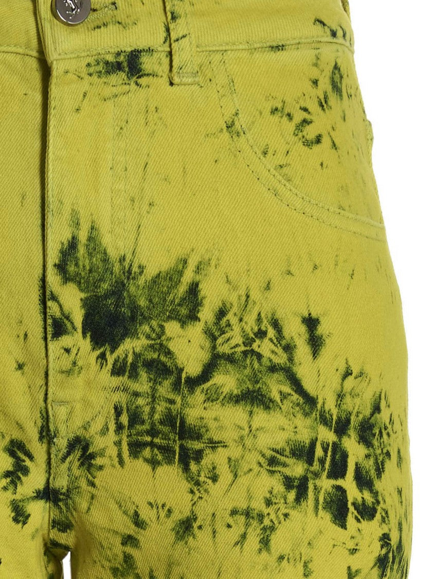 Ferrari All-Over Tie-Dye Print Denim Jeans