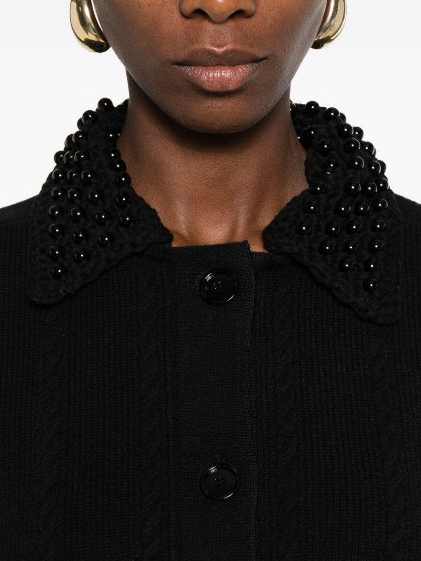 Pinko Cropped Black Tailored Jacket