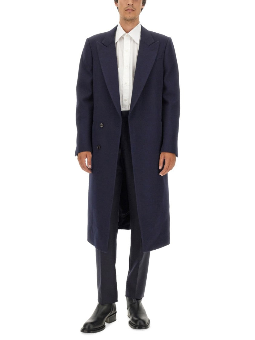 Alexander Mcqueen Double-Breasted Coat
