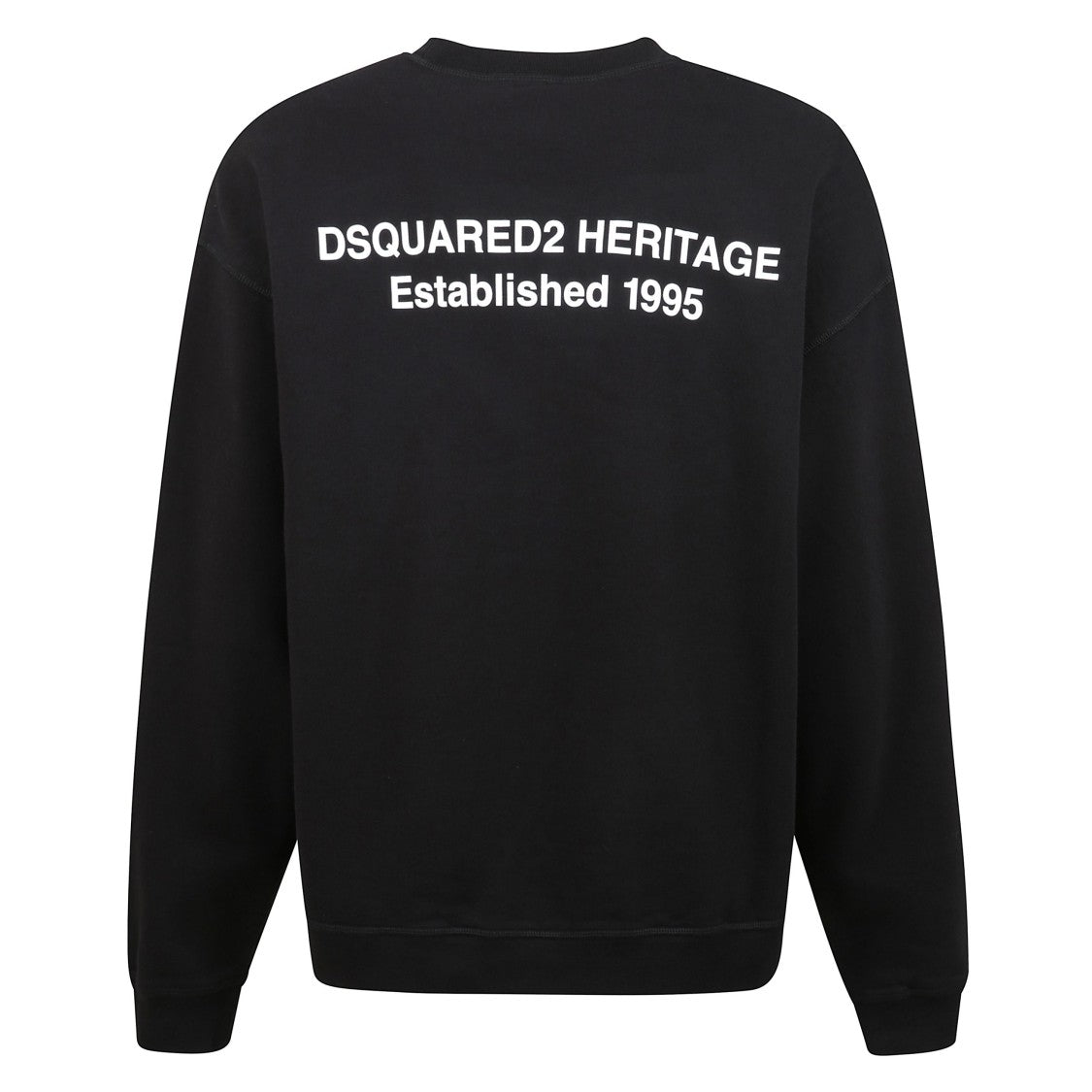 Dsquared2 Black Crew Neck Sweatshirt
