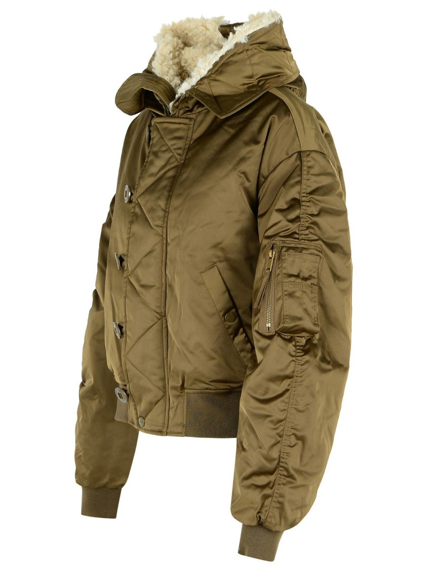 Isabel Marant Étoile Elisa Khaki Polyester Jacket