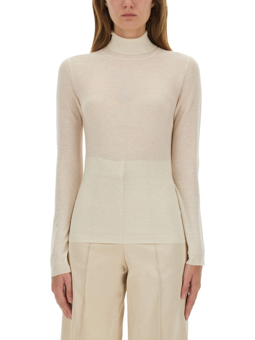 Fabiana Filippi Gradient Effect Wool Jersey Top