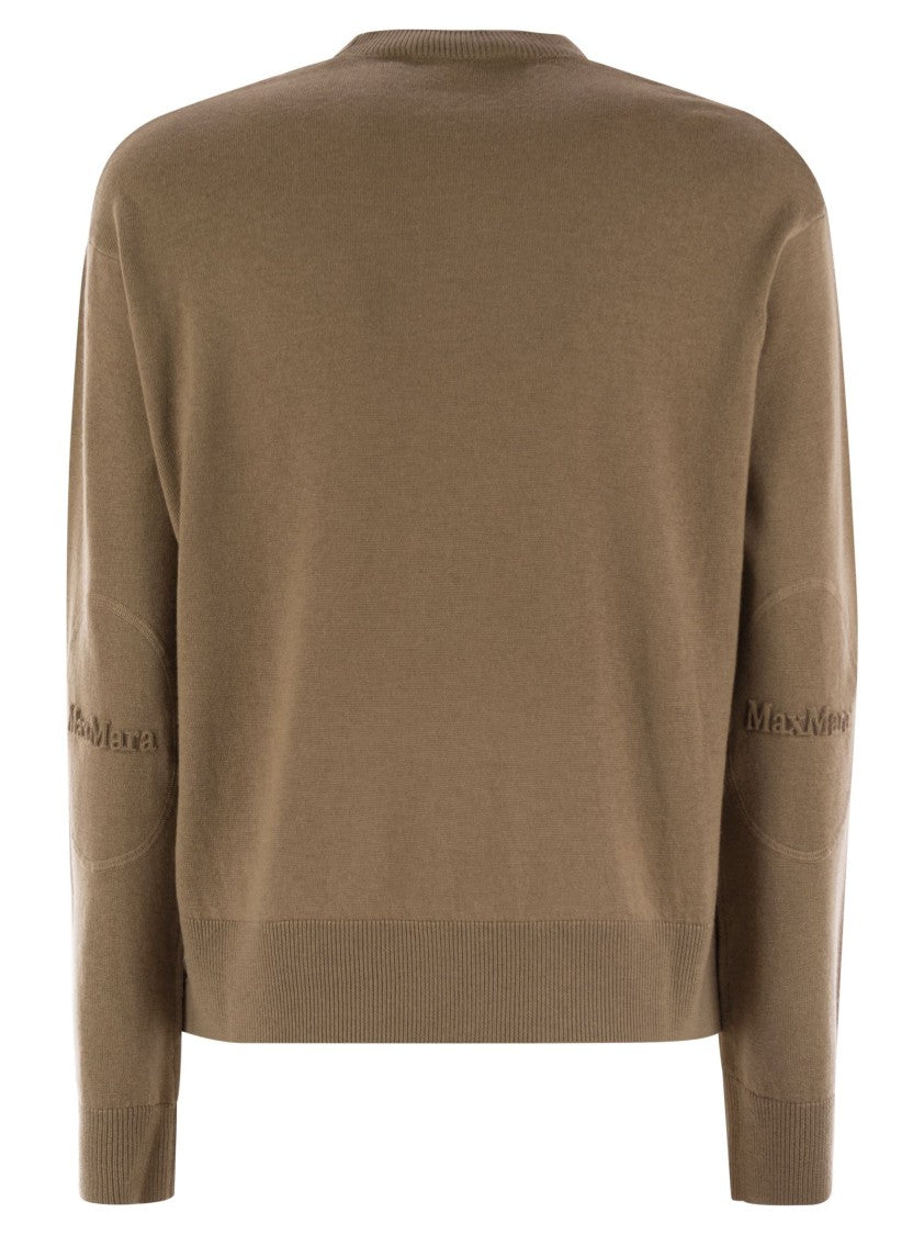Max Mara Eco - Crew-Neck Sweater In Wool