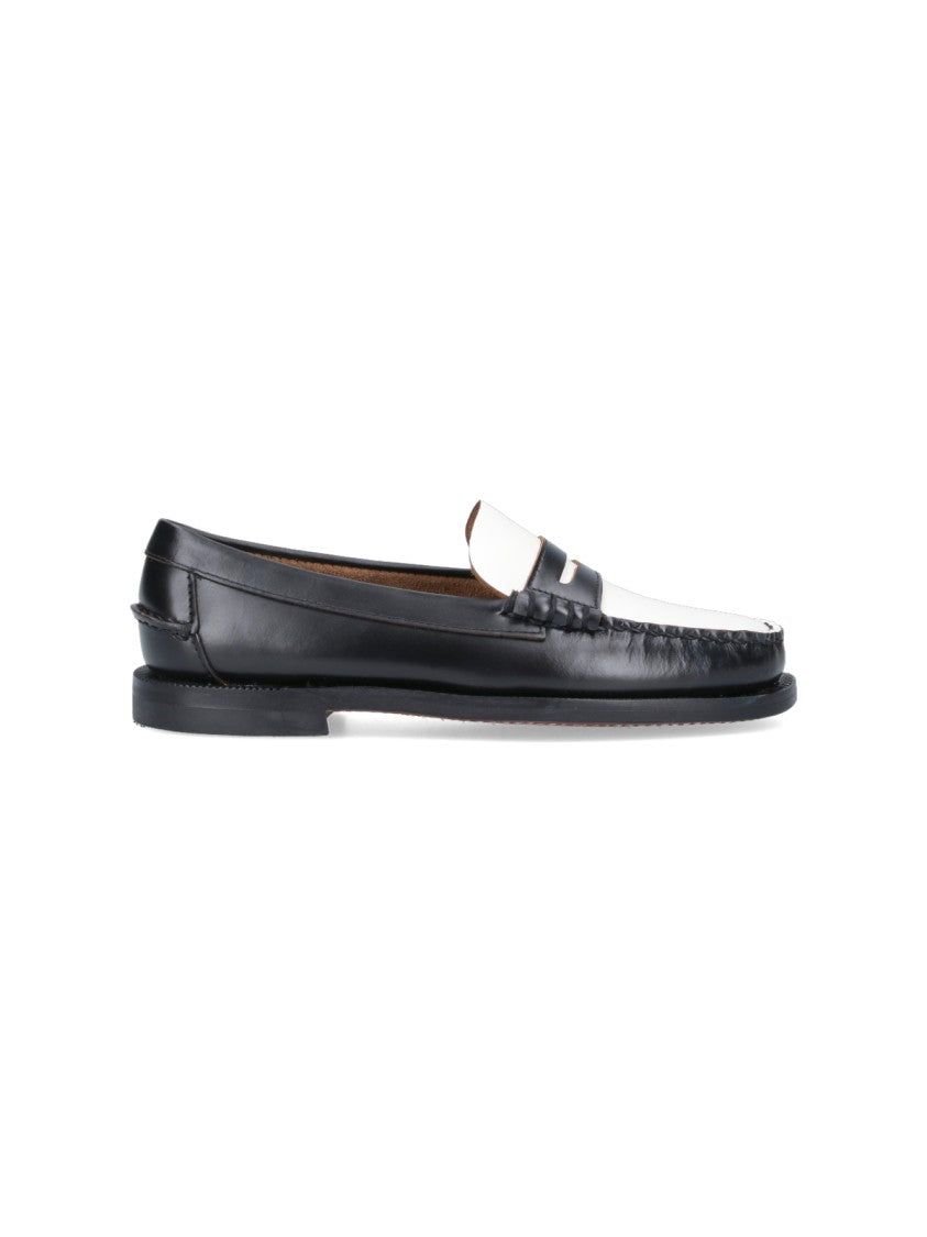 Sebago Classic Black Loafer Flats