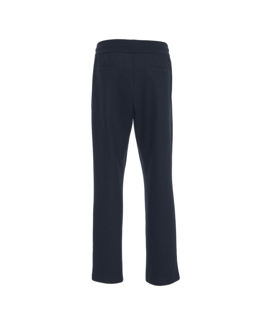 Herno Straight-Cut Joggers With Adjustable Drawstring