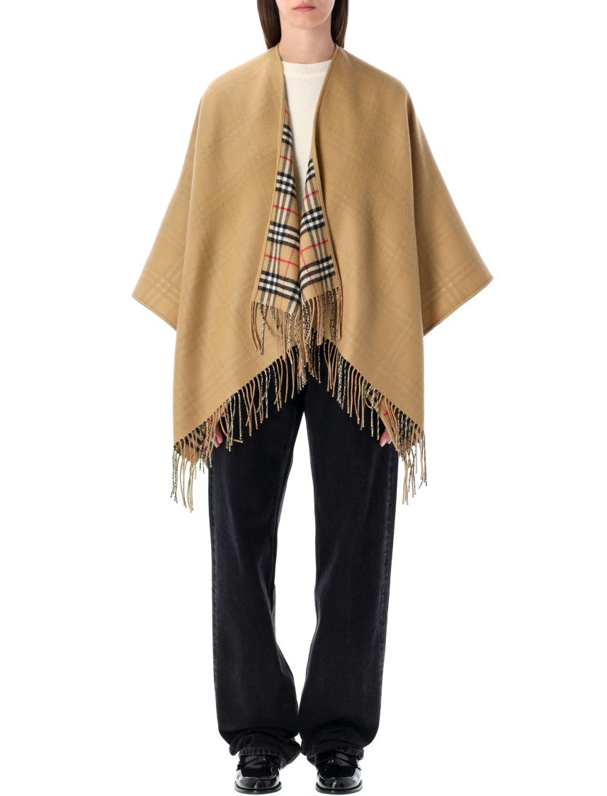 Burberry Reversible Vintage Check Cape