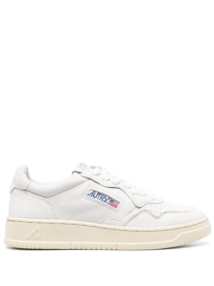 Autry Low-Top Sneakers With Minimalist Design And Elevated Sole