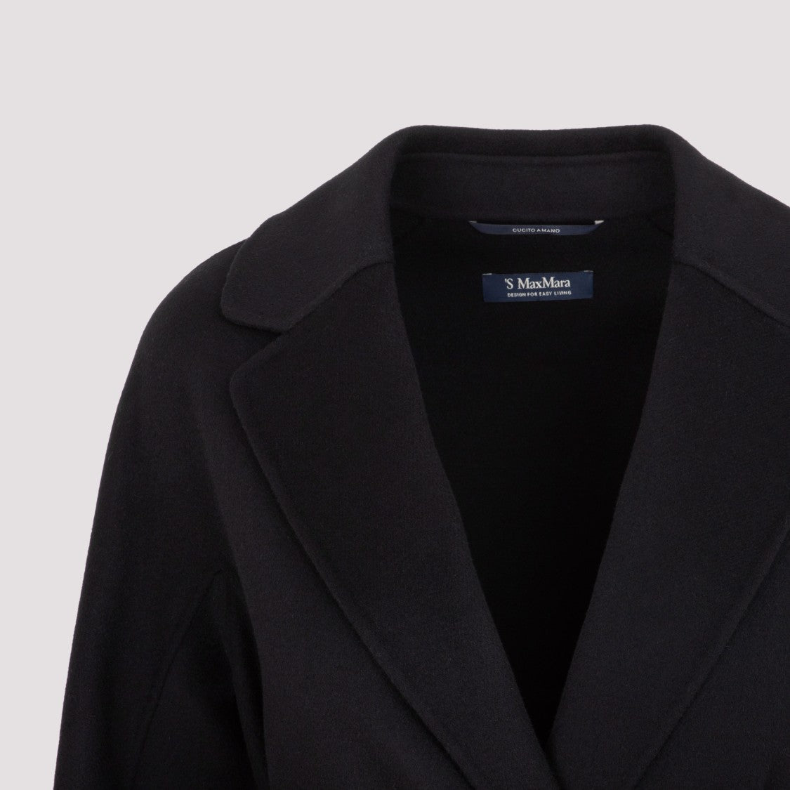Max Mara Black Wool Coat