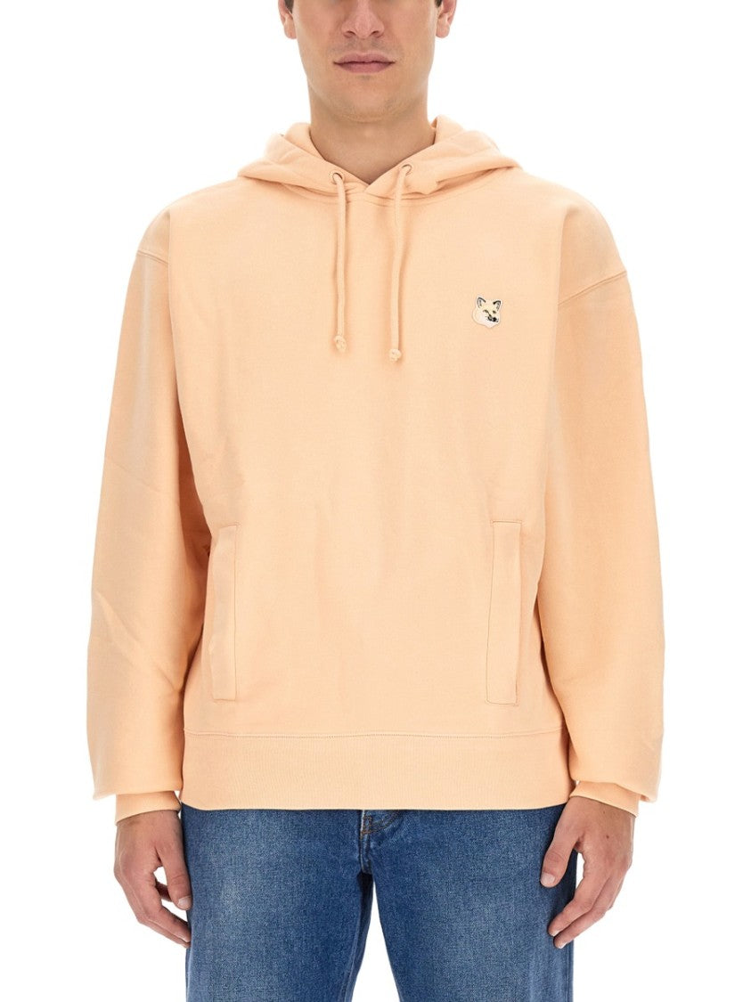 Maison Kitsuné Sweatshirt With Playful Fox Patch