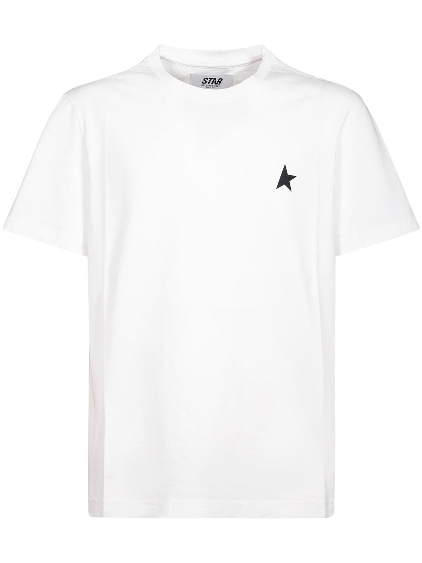 Golden Goose Regular-Fit T-Shirt With Minimalist Star Emblem