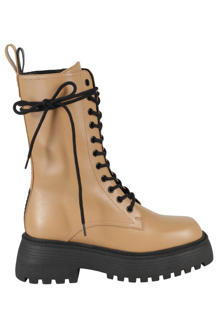3Juin Black Leather Dede 020 Boots
