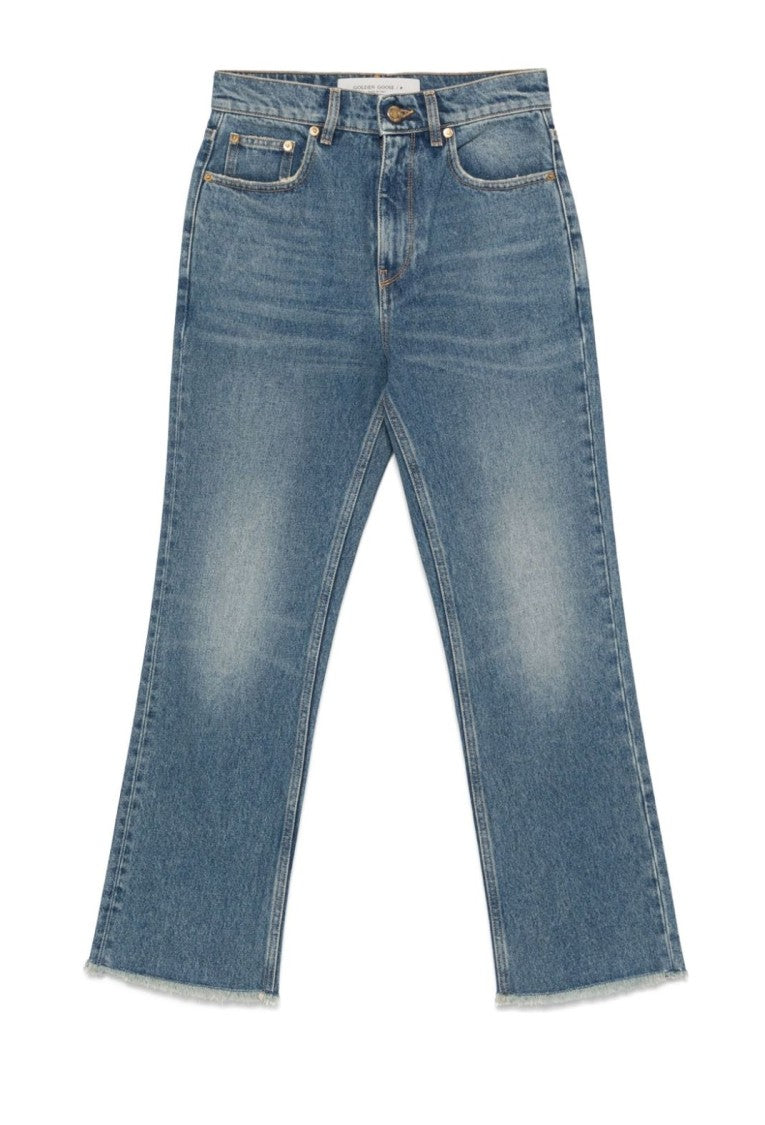 Golden Goose Golden Ws Cropped Flare Medium