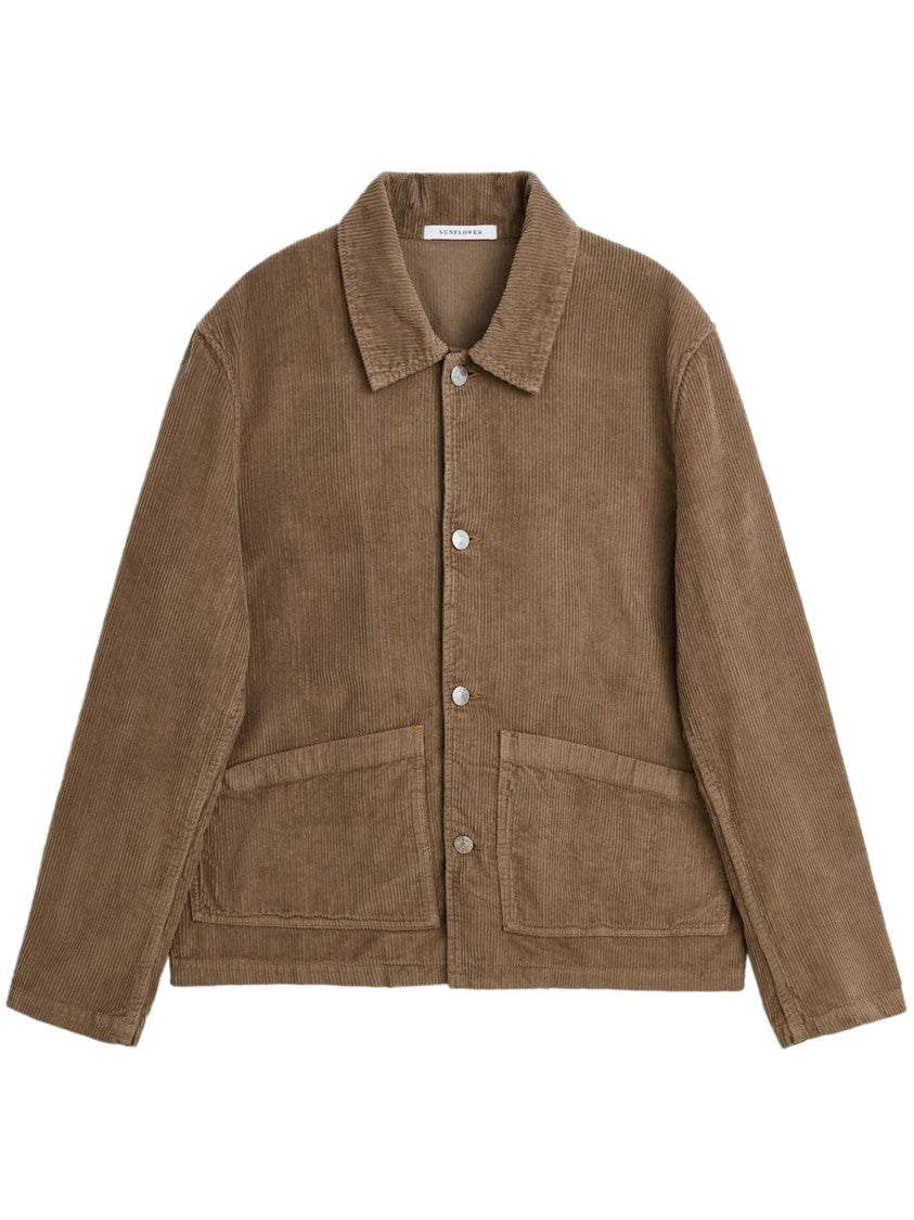 Sunflower Classic Worker Jacket With Structured Silhouette And Utility Pockets