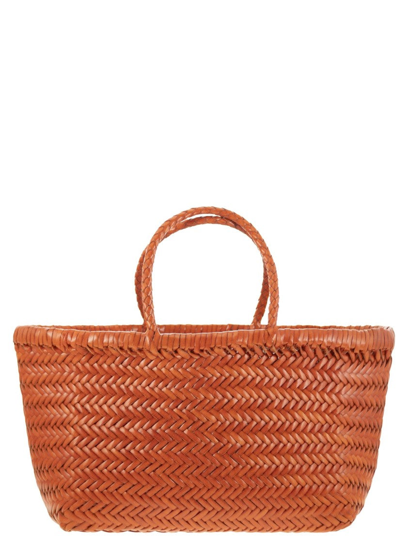 Dragon Triple Jump Small - Woven Leather Bag