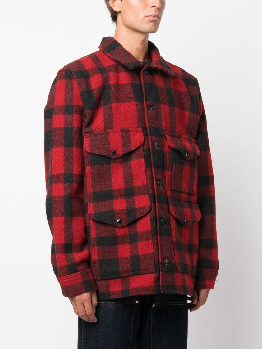 Filson Mackinaw Wool Plaid Print Jacket