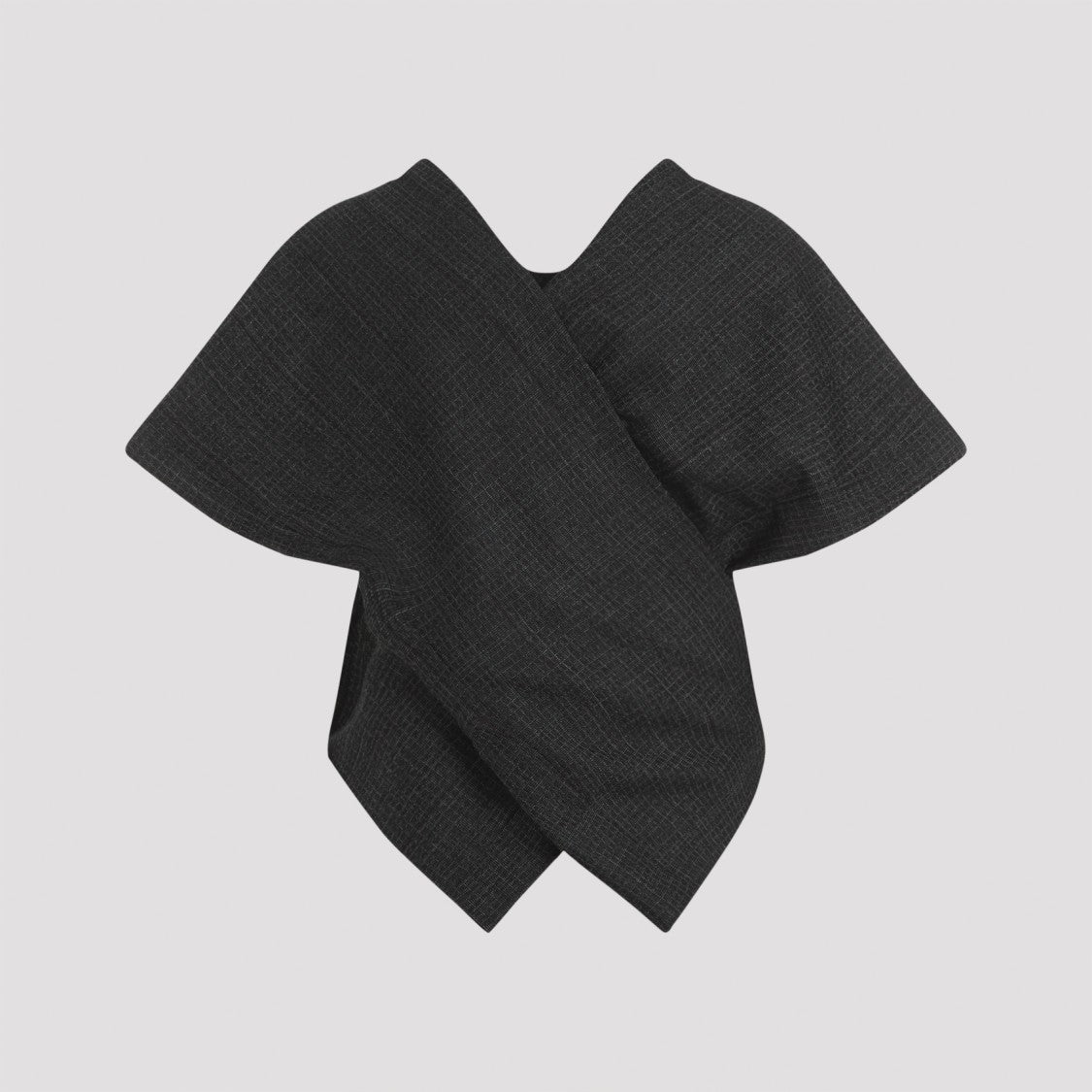 Balenciaga Black Wool Tailored Pants Top