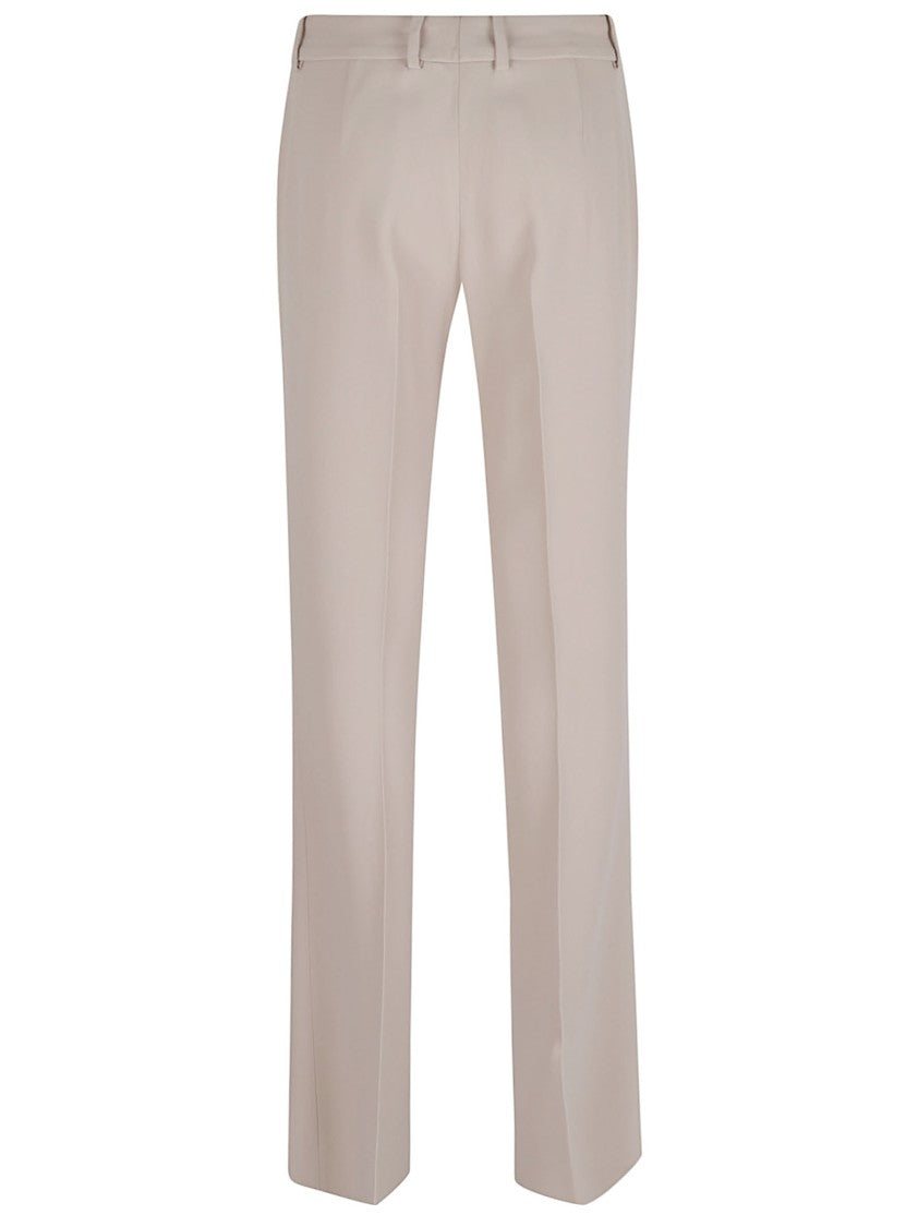 Ermanno Scervino Bootcut Trousers With Concealed Closure And Crease