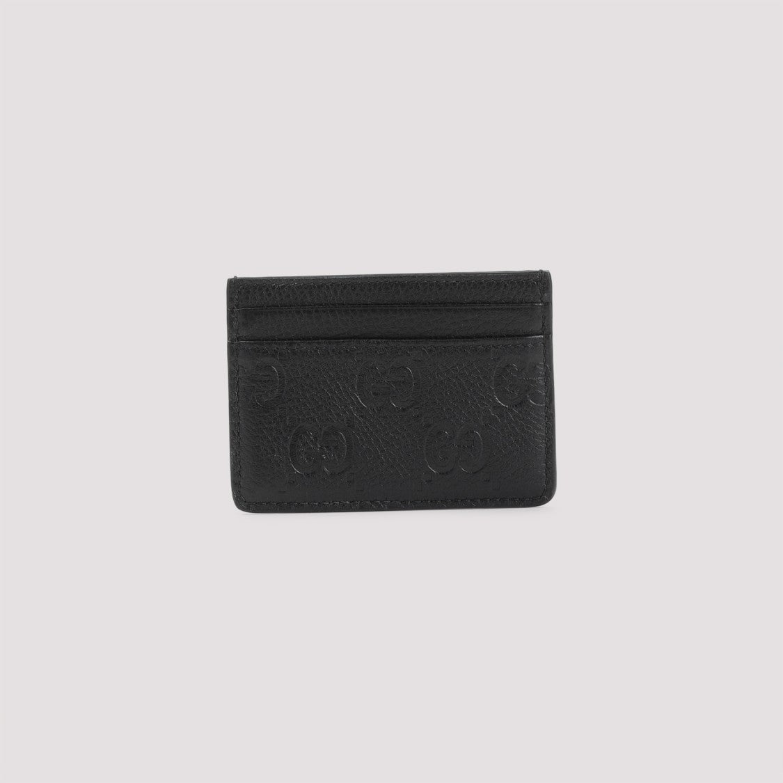 Gucci Black Leather Card Case