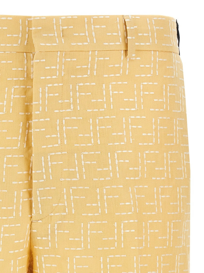 Fendi Jacquard Ff Bermuda