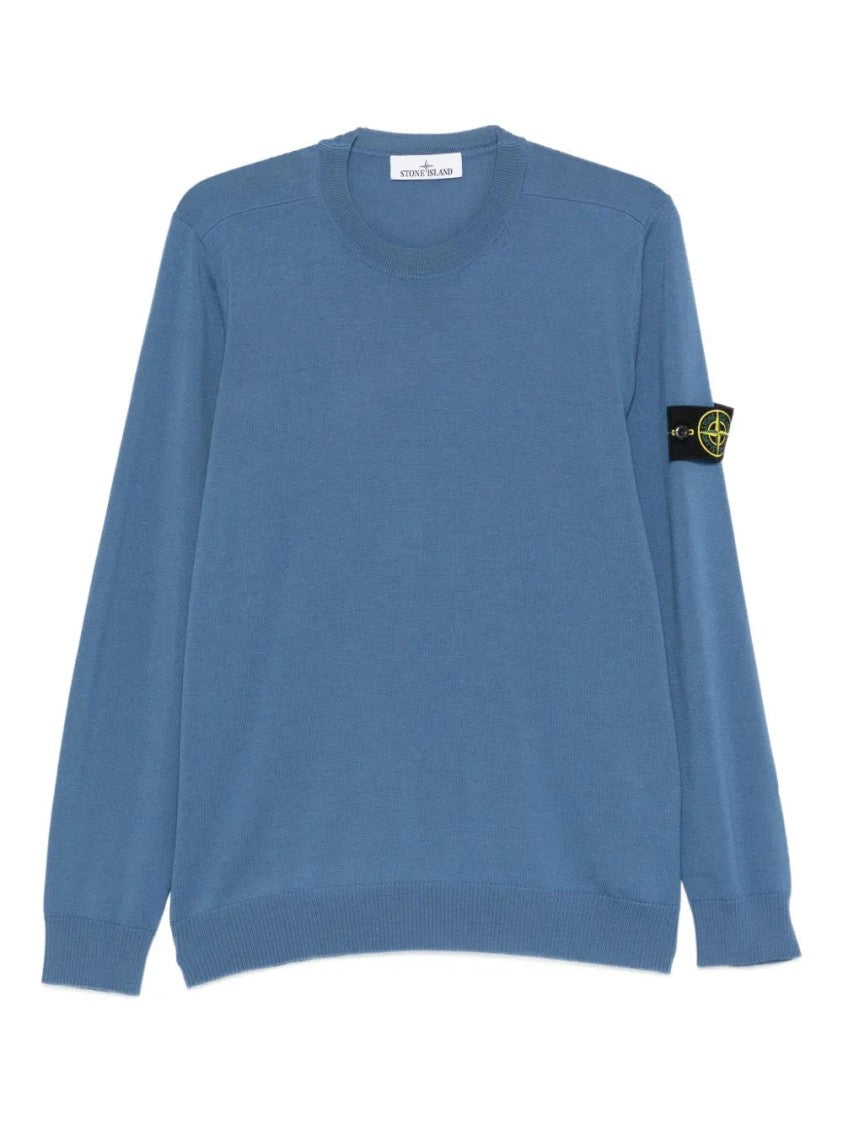 Stone Island Classic Long-Sleeve Crew-Neck Sweater