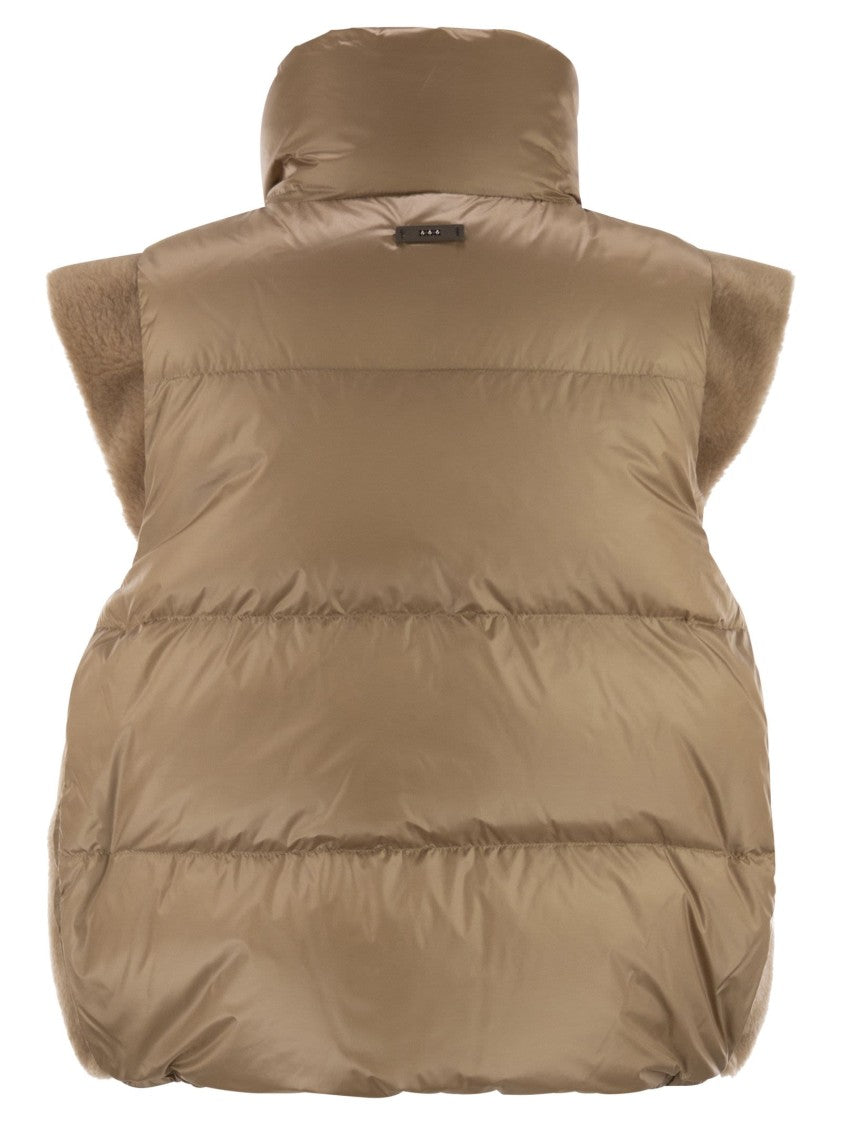 Peserico Down Vest With Wing Sleeves