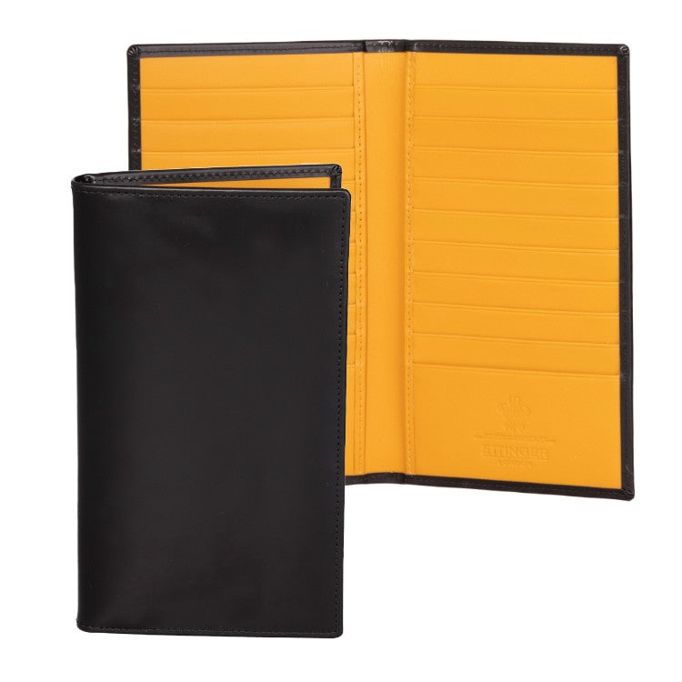 Ettinger Contemporary Black Bridle Leather Wallet