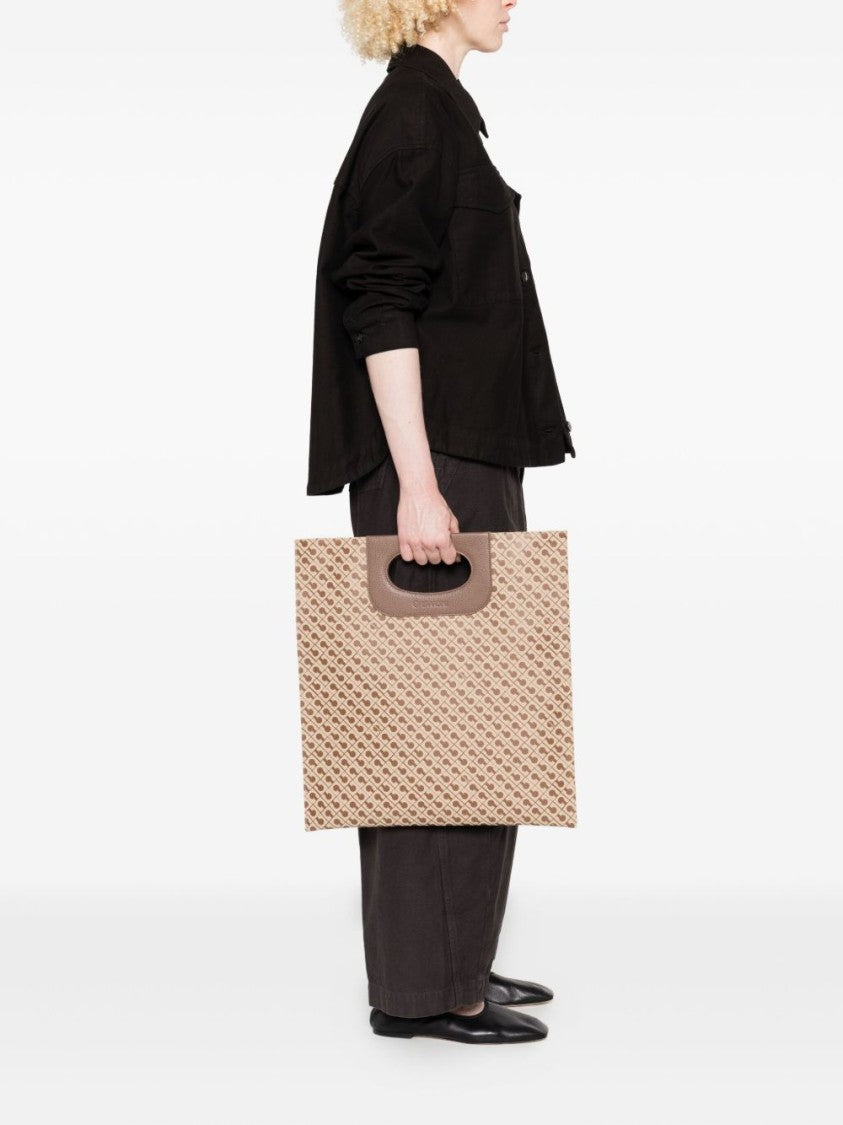 Gherardini Gherardini Geometric Pattern Shoulder Bag