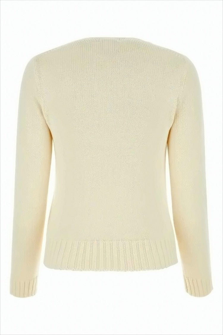 Polo Ralph Lauren Knit Sweater With Classic American Flag Design And Rl Embroidery