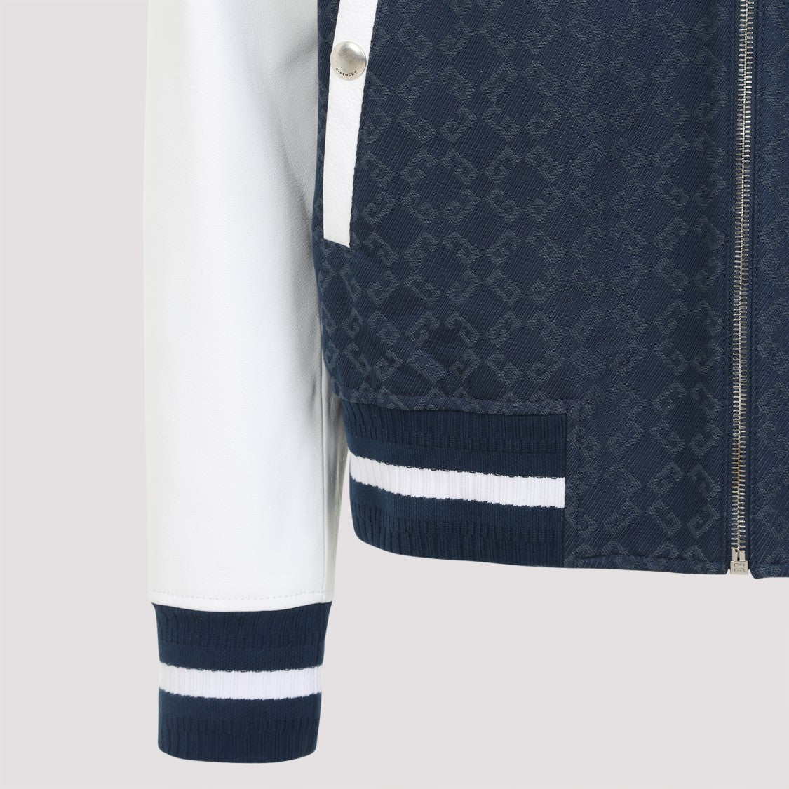 Givenchy Navy Blue Cotton Bomber