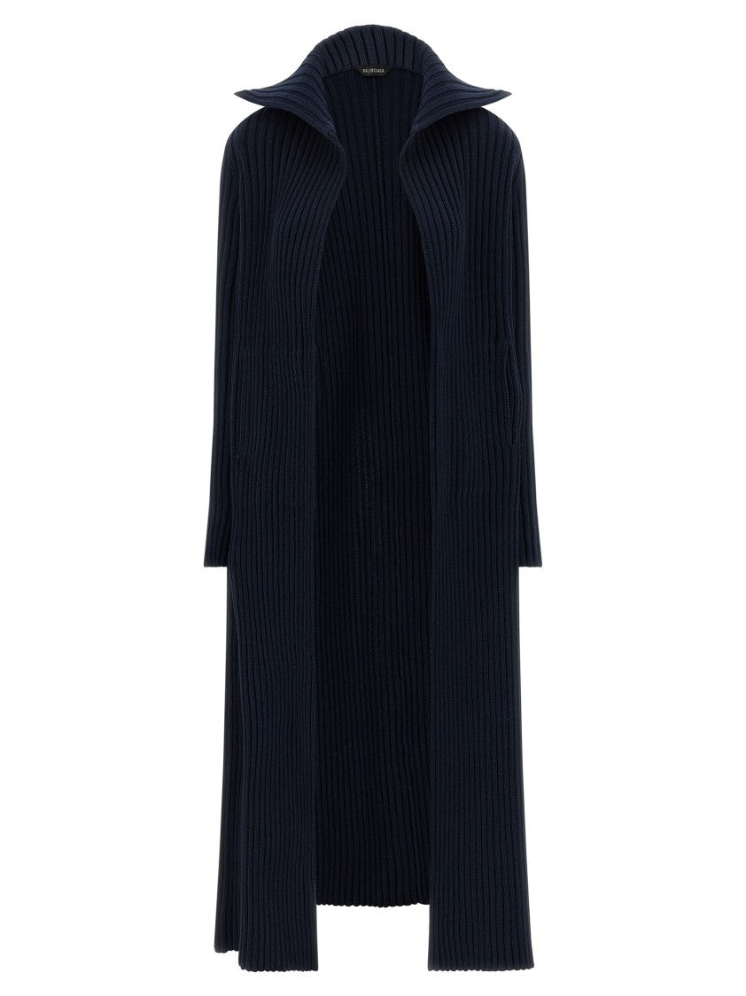 Balenciaga Ribbed Cardigan