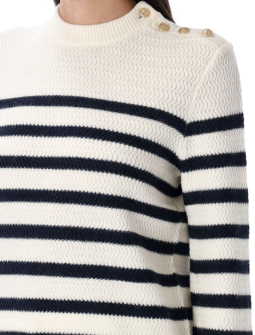 A.P.C. Pull Lea Striped Sweater